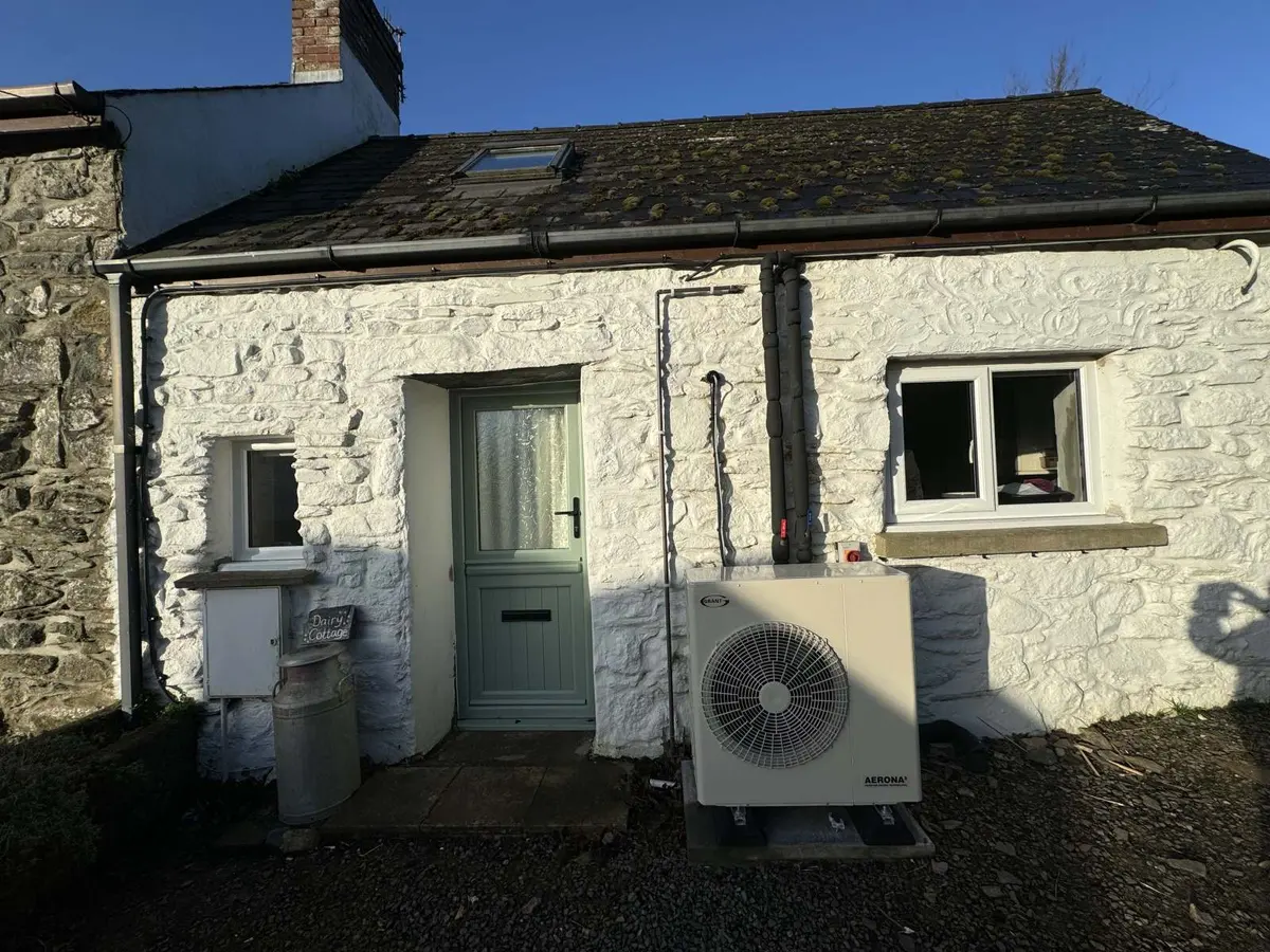 Completed window installation on a Pembrokeshire cottage by Pembrokeshire Window Medic