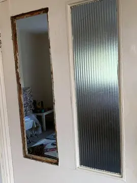 Replacement door glass fitted by Pembrokeshire Window Medic