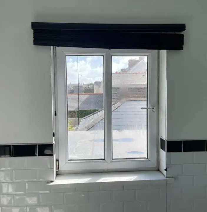 Double glazed window with new seals fitted by Pembrokeshire Window Medic